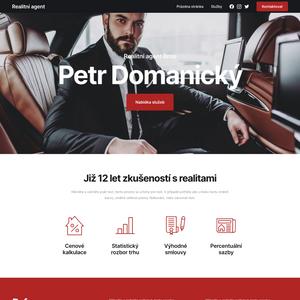 webová šablona pro Makléře